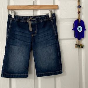Soft Denim Shorts Size 8 Regular Functional Drawstring & 3 Functional Pockets 🤍